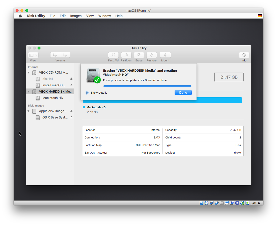 how to convert a hdd to vdi on mac os x