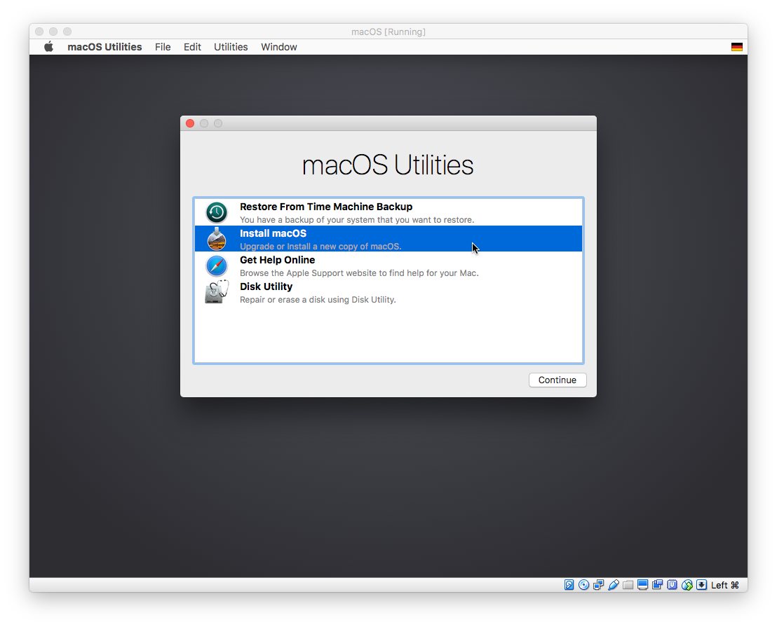 install osx on usb for virtual box
